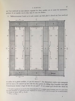 Une chapelle de Sésostris Ier à Karnak. Tome I: Texte