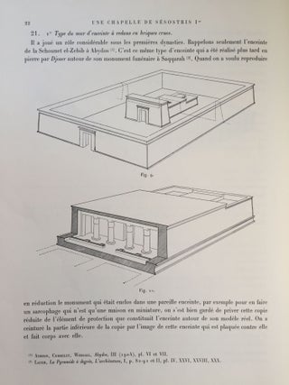 Une chapelle de Sésostris Ier à Karnak. Tome I: Texte
