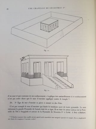 Une chapelle de Sésostris Ier à Karnak. Tome I: Texte