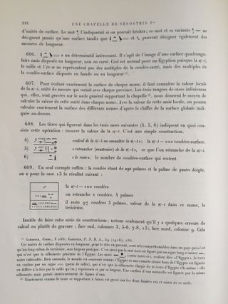 Une chapelle de Sésostris Ier à Karnak. Tome I: Texte