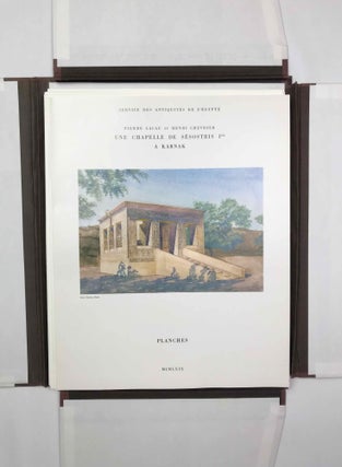 Une chapelle de Sésostris Ier à Karnak. Tome I: Texte. Tome II: Planches (complete set)[newline]M0949h-14.jpeg