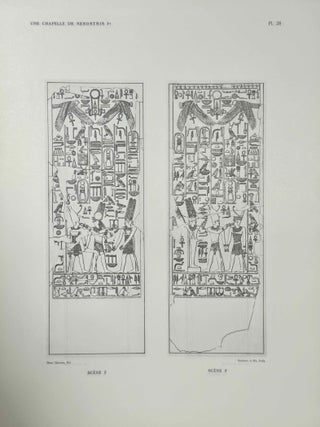 Une chapelle de S&eacute;sostris Ier &agrave; Karnak. Tome II: Planches.[newline]M0949j-05.jpeg