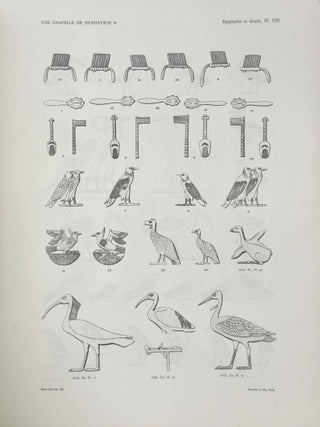Une chapelle de S&eacute;sostris Ier &agrave; Karnak. Tome II: Planches.[newline]M0949j-07.jpeg