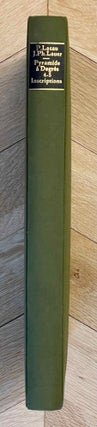 Item #M0953b La pyramide à degrés. Tome IV: Inscriptions gravées sur les vases. Fasc. 1:...