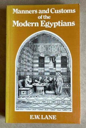 Item #M0958 An Account of the Manners and Customs of the Modern Egyptians. LANE Edward William[newline]M0958-00.jpeg
