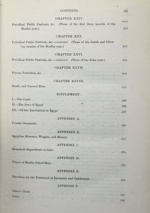An Account of the Manners and Customs of the Modern Egyptians. Vol. I & II (complete set)[newline]M0959a-05.jpg