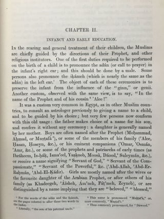 An Account of the Manners and Customs of the Modern Egyptians. Vol. I & II (complete set)[newline]M0959a-10.jpg