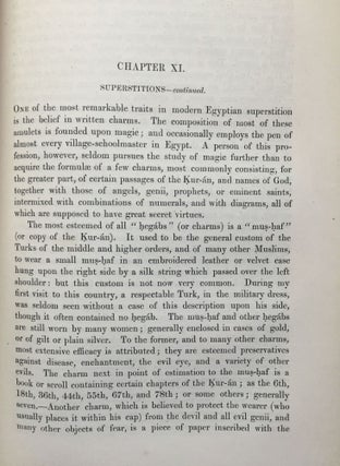 An Account of the Manners and Customs of the Modern Egyptians. Vol. I & II (complete set)[newline]M0959a-14.jpg