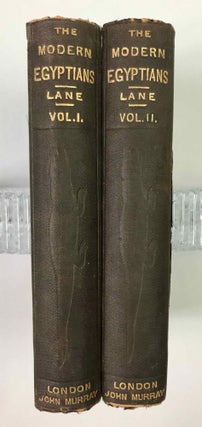 Item #M0959b An Account of the Manners and Customs of the Modern Egyptians. Vol. I & II (complete...[newline]M0959b-00.jpeg