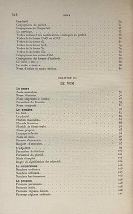 Siwa. Tome I: Son parler (all published)