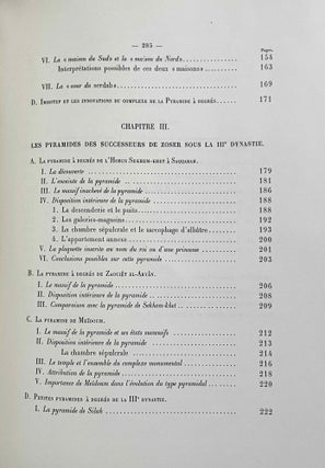 Histoire monumentale des pyramides d'Egypte. Tome I: Les pyramides à degrés (IIIe dynastie).