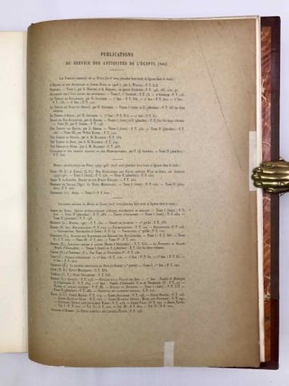 La pyramide &agrave; degr&eacute;s: l'architecture. Tome I: Texte. Tome II: Planches. Tome III: Compl&eacute;ments. Tome IV: Inscriptions grav&eacute;es sur les vases. Fasc. 1: Planches. Fasc. 2: Texte. Tome V: Inscriptions &agrave; l'encre sur les vases (complete set)