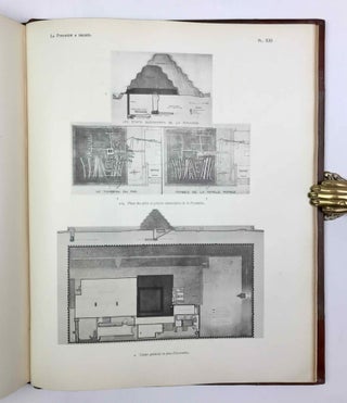 La pyramide à degrés: l'architecture. Tome I: Texte. Tome II: Planches. Tome III: Compléments. Tome IV: Inscriptions gravées sur les vases. Fasc. 1: Planches. Fasc. 2: Texte. Tome V: Inscriptions à l'encre sur les vases (complete set)