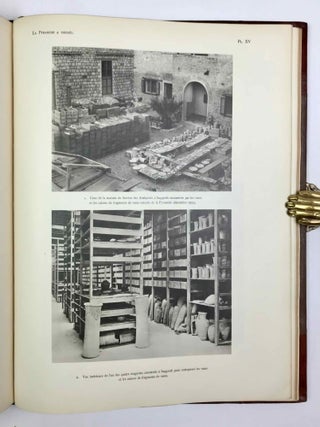 La pyramide &agrave; degr&eacute;s: l'architecture. Tome I: Texte. Tome II: Planches. Tome III: Compl&eacute;ments. Tome IV: Inscriptions grav&eacute;es sur les vases. Fasc. 1: Planches. Fasc. 2: Texte. Tome V: Inscriptions &agrave; l'encre sur les vases (complete set)