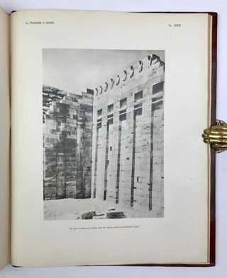 La pyramide à degrés: l'architecture. Tome I: Texte. Tome II: Planches. Tome III: Compléments. Tome IV: Inscriptions gravées sur les vases. Fasc. 1: Planches. Fasc. 2: Texte. Tome V: Inscriptions à l'encre sur les vases (complete set)