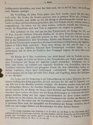 Die Reliefs des alten Reiches (2980 - 2475 vor Chr.). Material zur ägyptischen Kulturgeschichte.