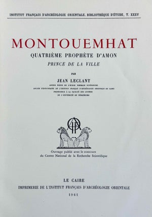 Montouemhat, 4e prophète d'Amon, prince de la Ville
