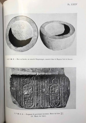 Recherches sur les monuments thébains de la XXVe dynastie. Tomes I & II (complete set)[newline]M0979f-10.jpg