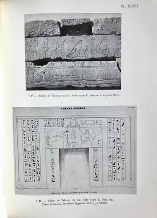 Recherches sur les monuments thébains de la XXVe dynastie. Tomes I & II (complete set)[newline]M0979i-10.jpg