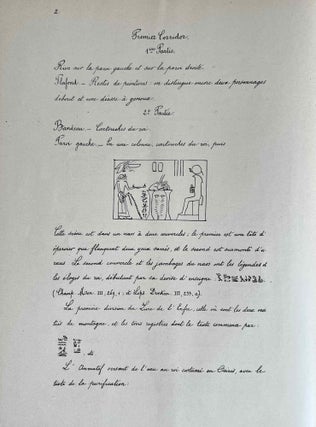 Les hypogées royaux de Thèbes. Tome II: Notices des hypogées (2 fascicles, complete). Tome III: Le tombeau de Ramsès IV[newline]M0980c-11.jpeg