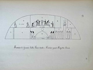 Les hypogées royaux de Thèbes. Tome II: Notices des hypogées (2 fascicles, complete). Tome III: Le tombeau de Ramsès IV[newline]M0980c-23.jpeg