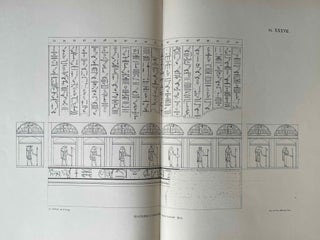 Les hypogées royaux de Thèbes. Tome II: Notices des hypogées (2 fascicles, complete). Tome III: Le tombeau de Ramsès IV[newline]M0980c-38.jpeg