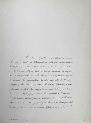 Le mythe osirien. Tome I: Les yeux d'Horus. Tome II: Osiris (complete set)