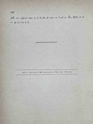 Le mythe osirien. Tome I: Les yeux d'Horus. Tome II: Osiris (complete set)
