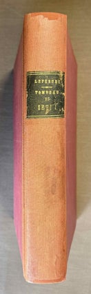 Item #M0984h Les hypogées royaux de Thèbes. Tome I: Le tombeau de Séti Ier. Avec la...