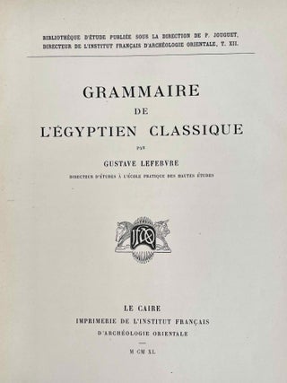 Grammaire de l'égyptien classique[newline]M0988d-03.jpeg