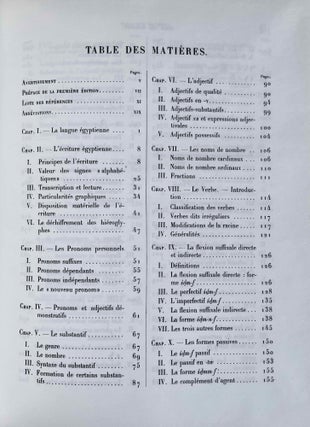 Grammaire de l'égyptien classique