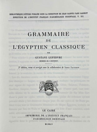 Grammaire de l'égyptien classique[newline]M0988f-01.jpeg