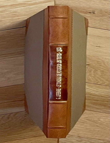 Item #M0992a Le tombeau de P&eacute;tosiris. Tome II: Les textes. LEFEBVRE Gustave.[newline]M0992a-00.jpeg