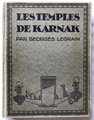 Item #M0996c Les temples de Karnak. LEGRAIN Georges