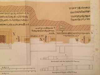 Grundplan des Grabes König Ramses IV in einem Turiner Papyrus[newline]M1000-08.jpg