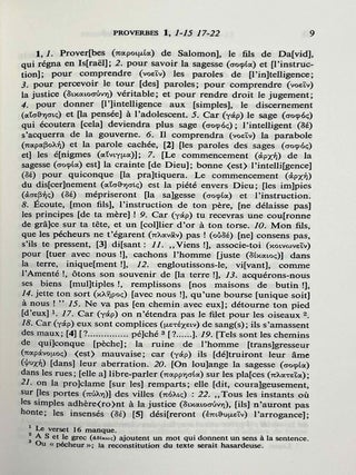 Papyrus Bodmer VI. Livre des Proverbes. Vol. I: Texte. Vol. II: Introduction et traduction (complete set)