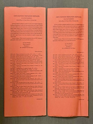 Constantini episcopi urbis Siout Encomia in Athanasium duo. Vol. 1: Coptic text. Vol. 2: Latin translation (complete set)