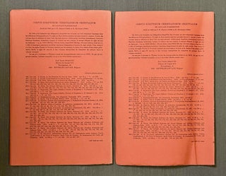 Constantini episcopi urbis Siout Encomia in Athanasium duo. Vol. 1: Coptic text. Vol. 2: Latin translation (complete set)