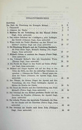 Die Bücher der Einsetzung der Erzengel Michael und Gabriel. Vol. I: Text. Vol. II: Übersetzung (complete set)
