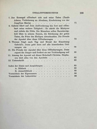 Die B&uuml;cher der Einsetzung der Erzengel Michael und Gabriel. Vol. I: Text. Vol. II: &Uuml;bersetzung (complete set)[newline]M10008-04.jpeg