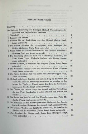 Die Bücher der Einsetzung der Erzengel Michael und Gabriel. Vol. I: Text. Vol. II: Übersetzung (complete set)