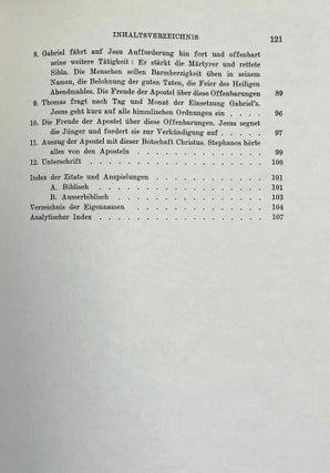 Die Bücher der Einsetzung der Erzengel Michael und Gabriel. Vol. I: Text. Vol. II: Übersetzung (complete set)