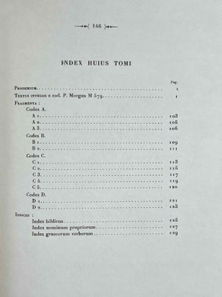 S. Antonii vitae versio Sahidica. Vol. I: Text. Vol. II: Versio (translation into Latin) (complete set)[newline]M10013-03.jpeg