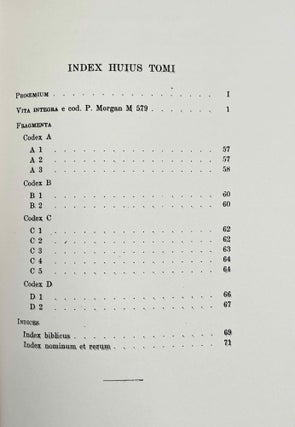 S. Antonii vitae versio Sahidica. Vol. I: Text. Vol. II: Versio (translation into Latin) (complete set)