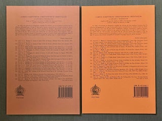 S. Antonii vitae versio Sahidica. Vol. I: Text. Vol. II: Versio (translation into Latin) (complete set)