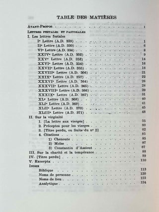 S. Athanase. Lettres festales et pastorales en copte. Vol. I: Texte. Vol. II: Traduction (complete set)[newline]M10014-05.jpeg