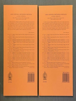 S. Athanase. Lettres festales et pastorales en copte. Vol. I: Texte. Vol. II: Traduction (complete set)[newline]M10014-06.jpeg
