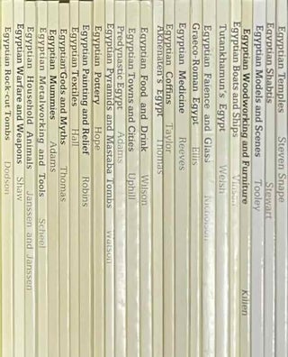 Item #M1001b Shire Egyptology, volumes 1 to 24. 1: Adams, Egyptian Mummies. 2: Thomas, Egyptian...