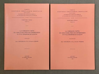 Item #M10026a La version Copte du discours pseudo-Ephrémien "In pulcherrimum Ioseph"....