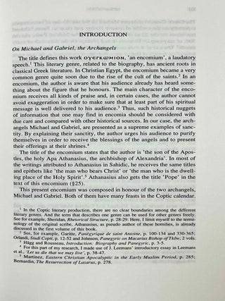 Another Athanasius. Four Sahidic homilies attributed to Athanasius of Alexandria. Two homilies on Michael the Archangel, the Homily on Luke 11:5-9 and the Homily on Pentecost. Vol. I: Text. Vol. II: Translation (complete set)